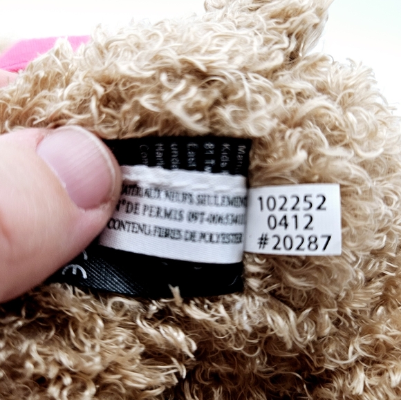 HARLEY DAVIDSON | Spirit Jr motorcycle curly haired stuffed animal toy 12" - Picture 7 of 8